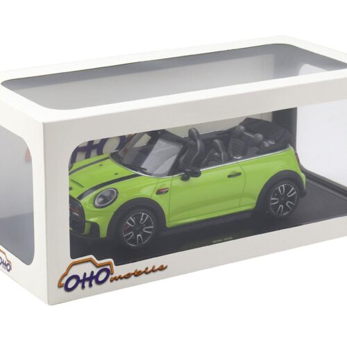 1:18 OTTO mobile OT1303 Mini Cooper JCW Cabriolet Zesty yellow 2021