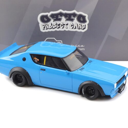 1:18 OTTO mobile OT1210 Nissan Skyline 2000 GT-R KPGC110 by LB WORKS blue 2024