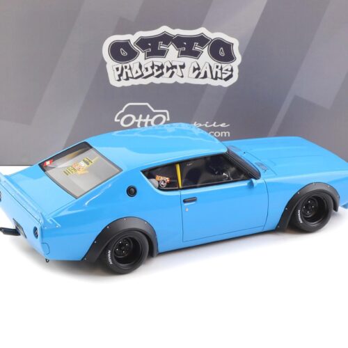 1:18 OTTO mobile OT1210 Nissan Skyline 2000 GT-R KPGC110 by LB WORKS blue 2024