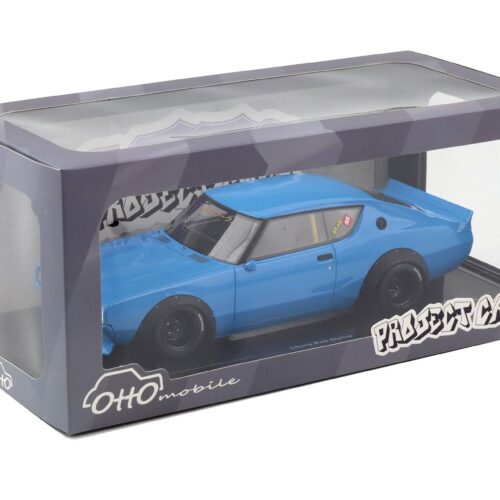 1:18 OTTO mobile OT1210 Nissan Skyline 2000 GT-R KPGC110 by LB WORKS blue 2024