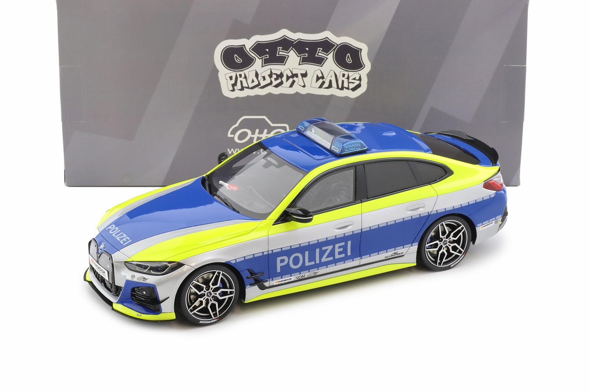 1:18 OTTO mobile OT1205 BMW AC Schnitzer ACS4 Polizei blue 2022