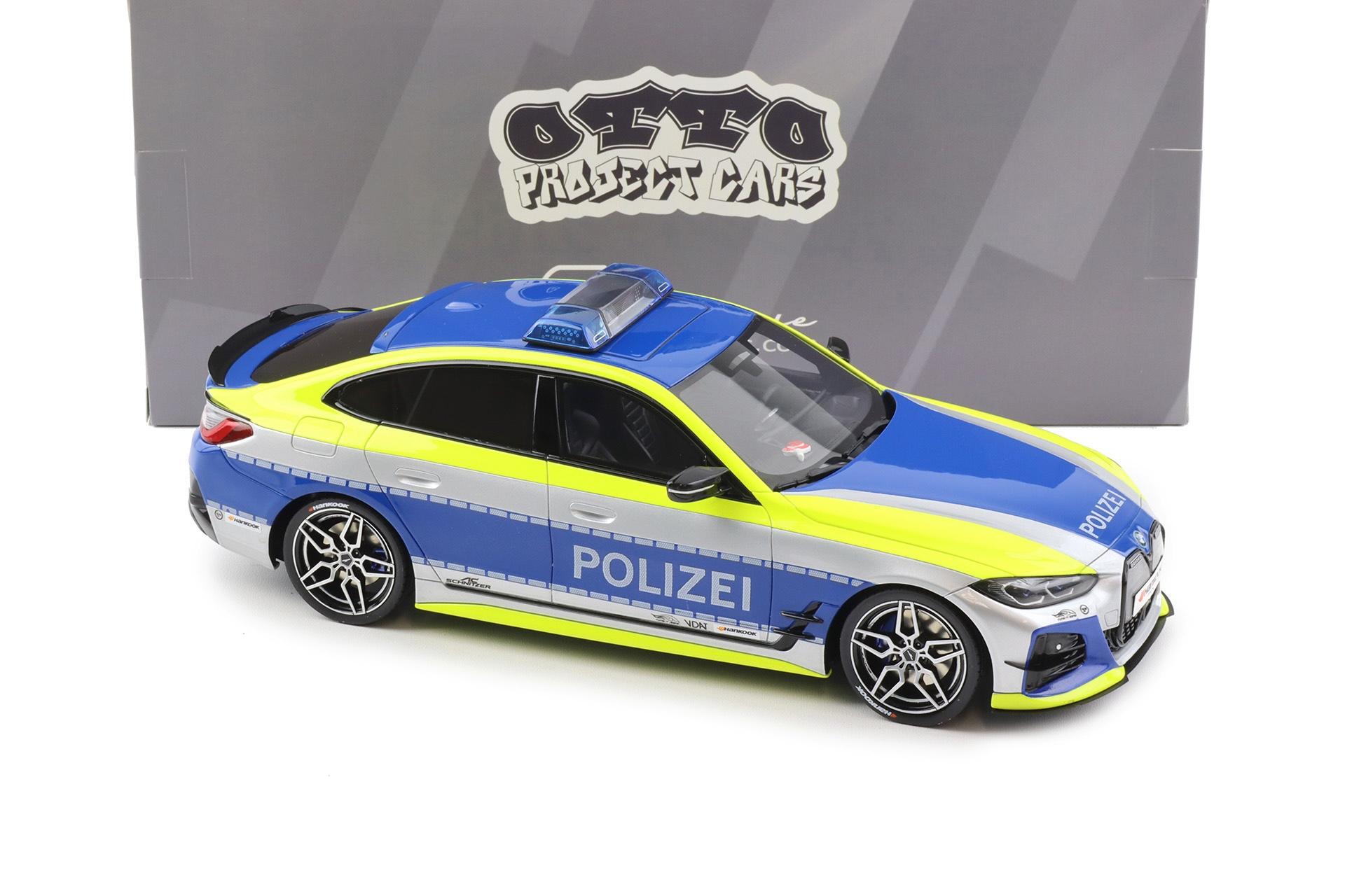 1:18 OTTO mobile OT1205 BMW AC Schnitzer ACS4 Polizei blue 2022