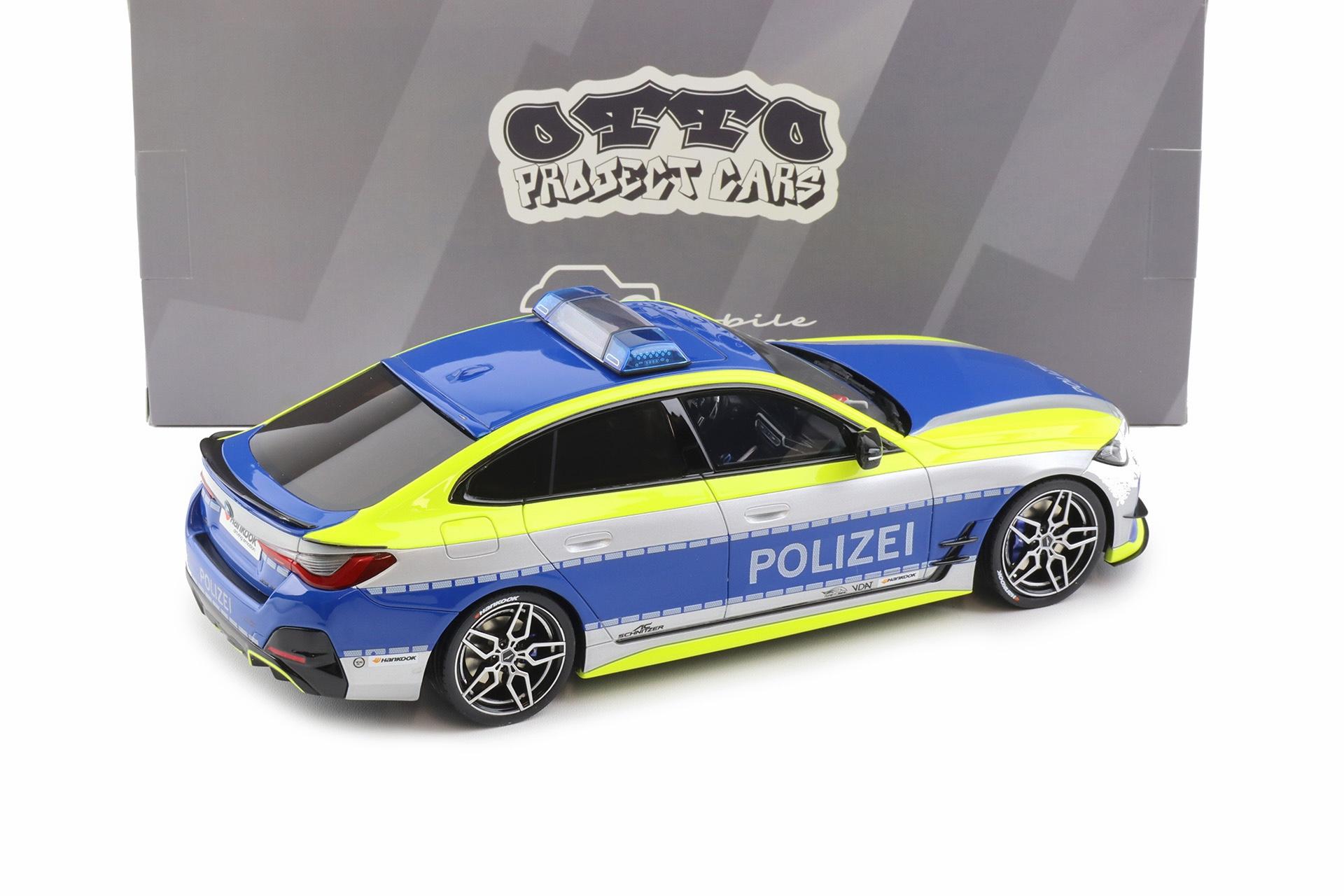1:18 OTTO mobile OT1205 BMW AC Schnitzer ACS4 Polizei blue 2022