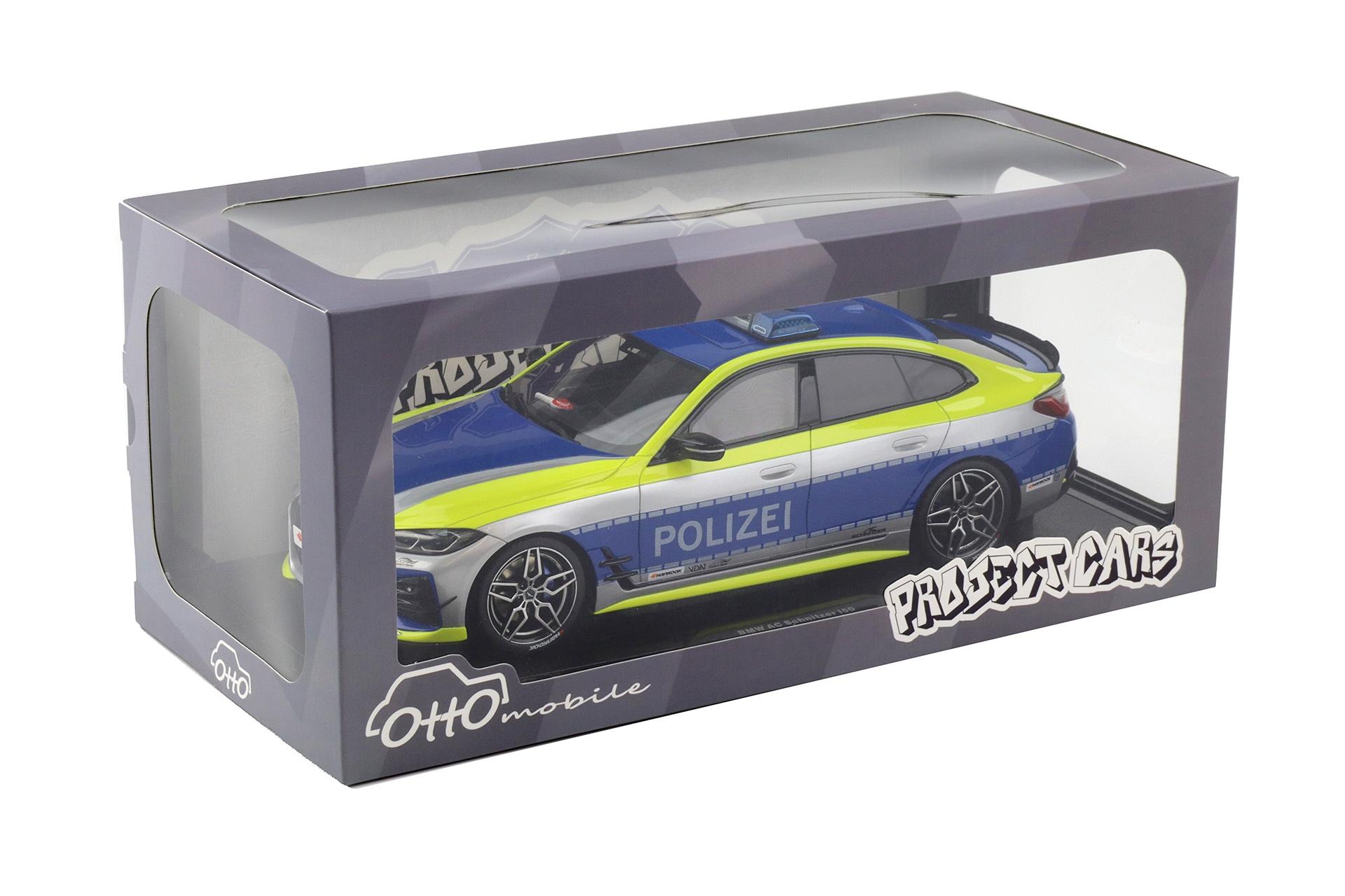 1:18 OTTO mobile OT1205 BMW AC Schnitzer ACS4 Polizei blue 2022