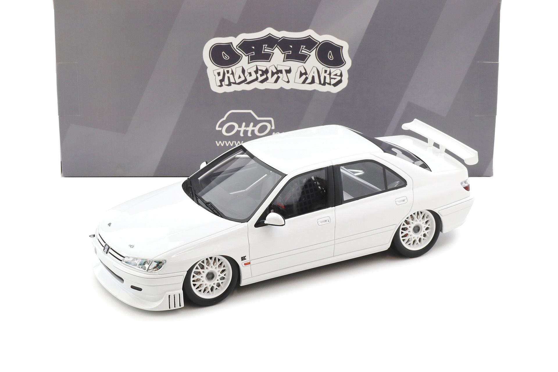 1:18 OTTO mobile OT1284 Peugeot 406 by Khyzyl Saleem white 2024