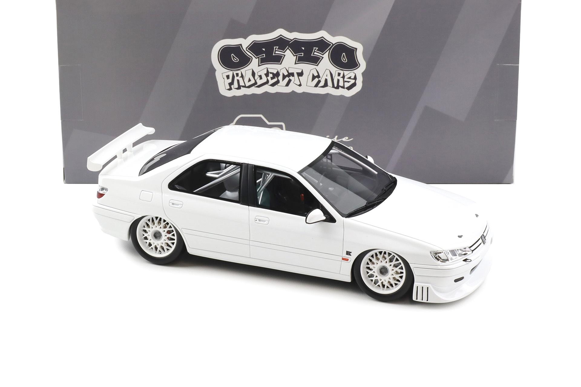 1:18 OTTO mobile OT1284 Peugeot 406 by Khyzyl Saleem white 2024