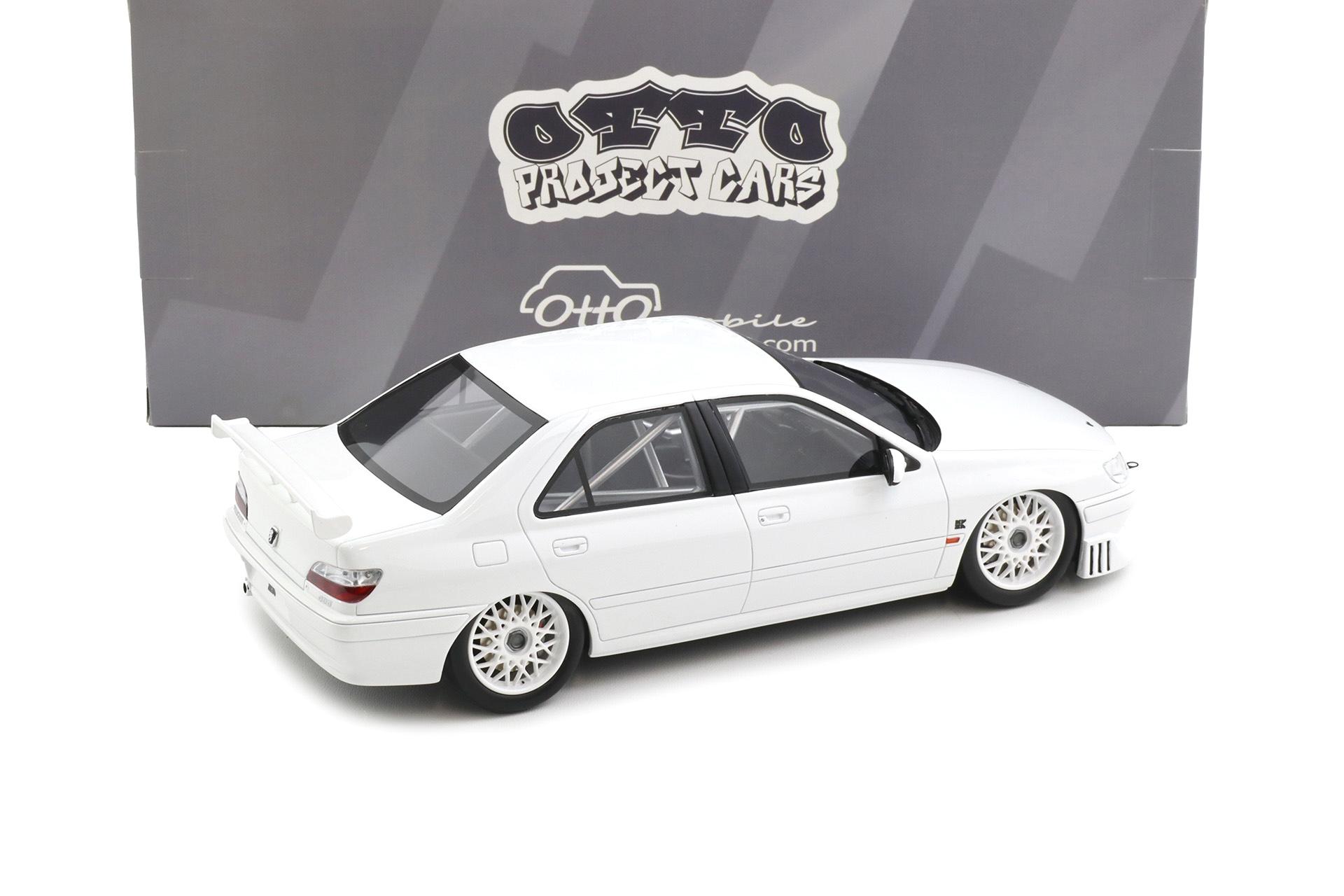 1:18 OTTO mobile OT1284 Peugeot 406 by Khyzyl Saleem white 2024