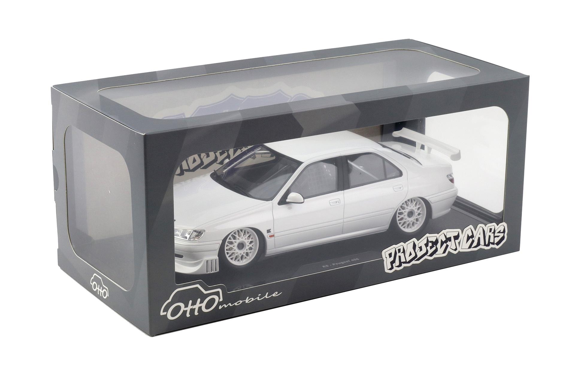 1:18 OTTO mobile OT1284 Peugeot 406 by Khyzyl Saleem white 2024