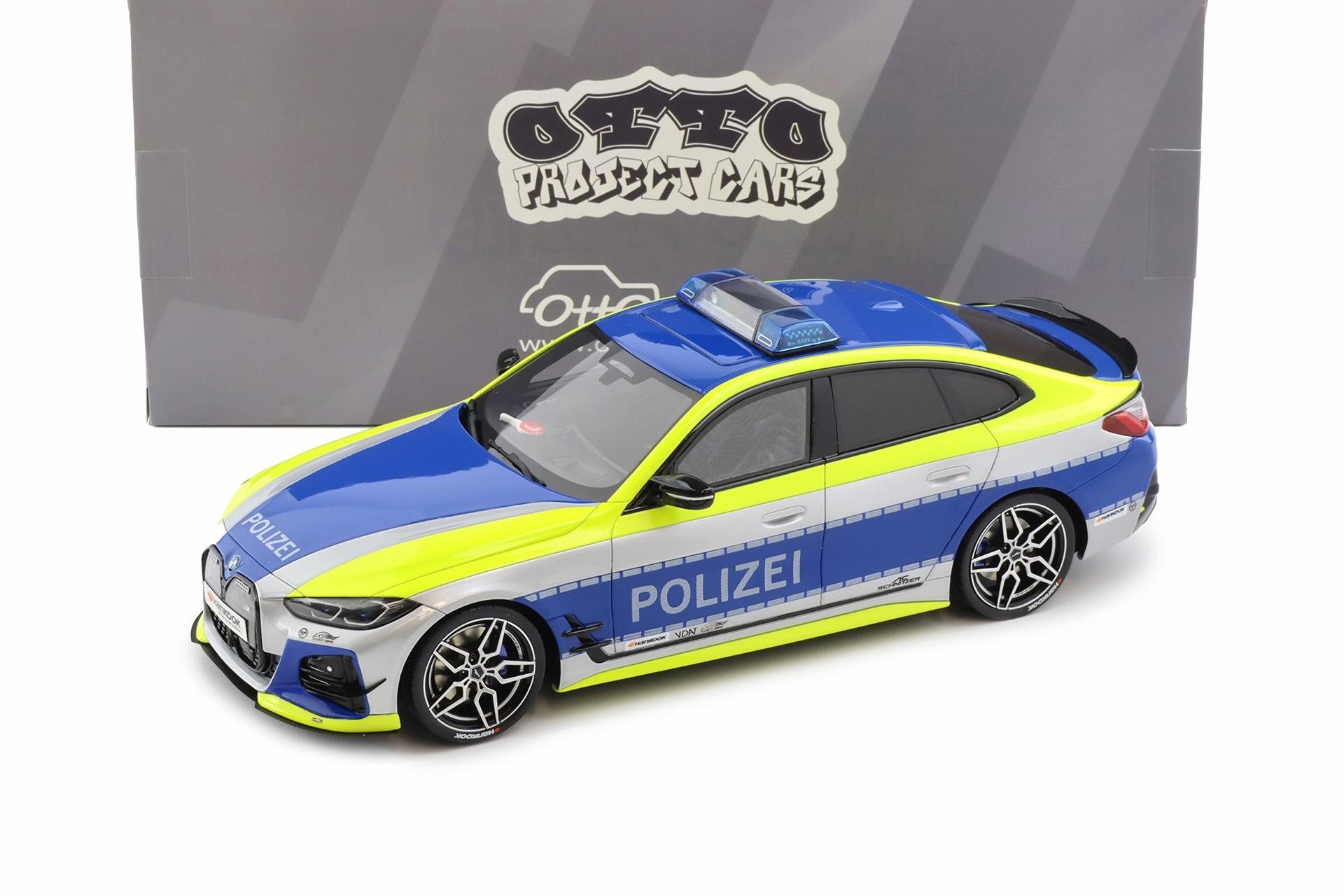 1:18 OTTO mobile OT1205 BMW AC Schnitzer ACS4 Polizei blue 2022