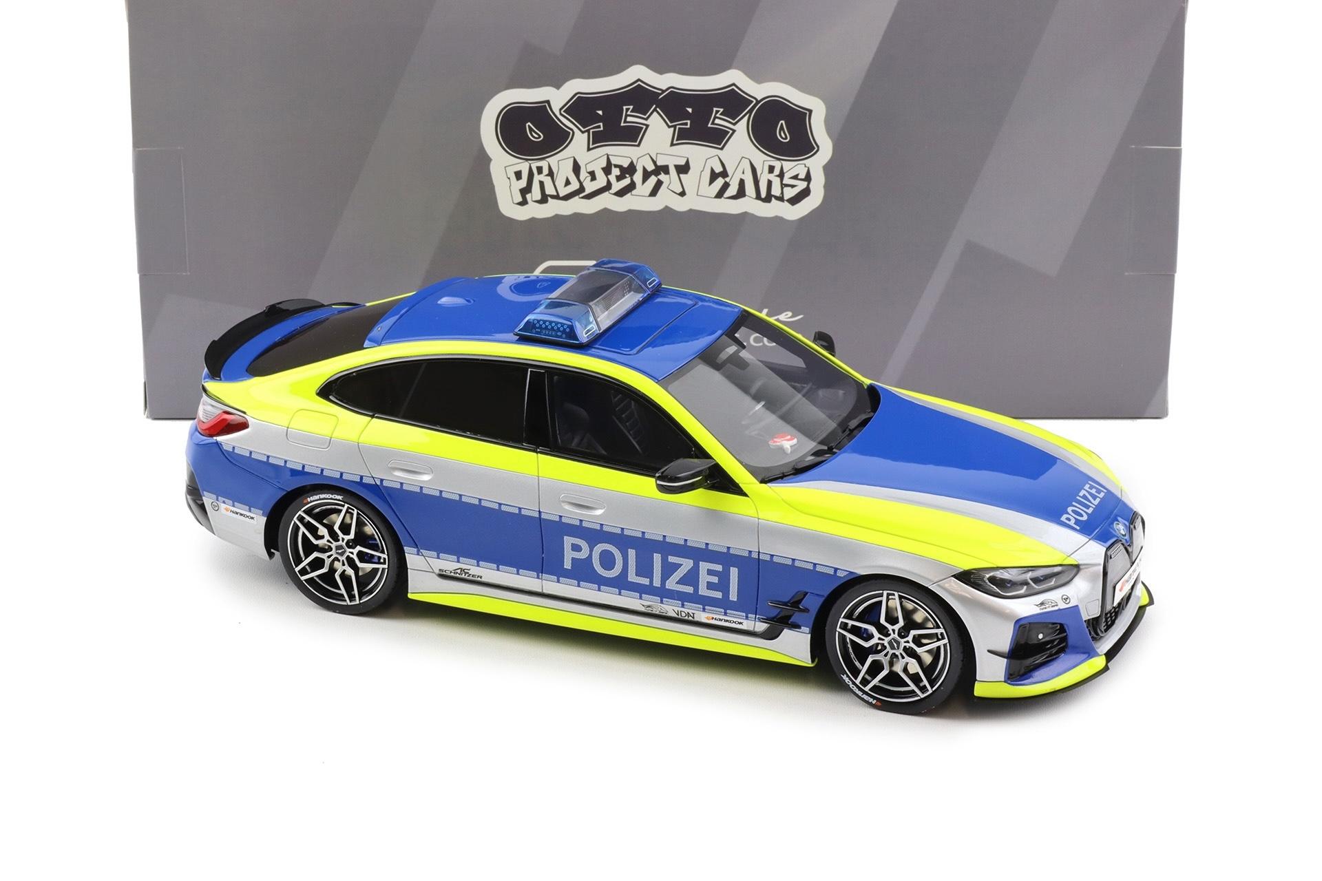 1:18 OTTO mobile OT1205 BMW AC Schnitzer ACS4 Polizei blue 2022