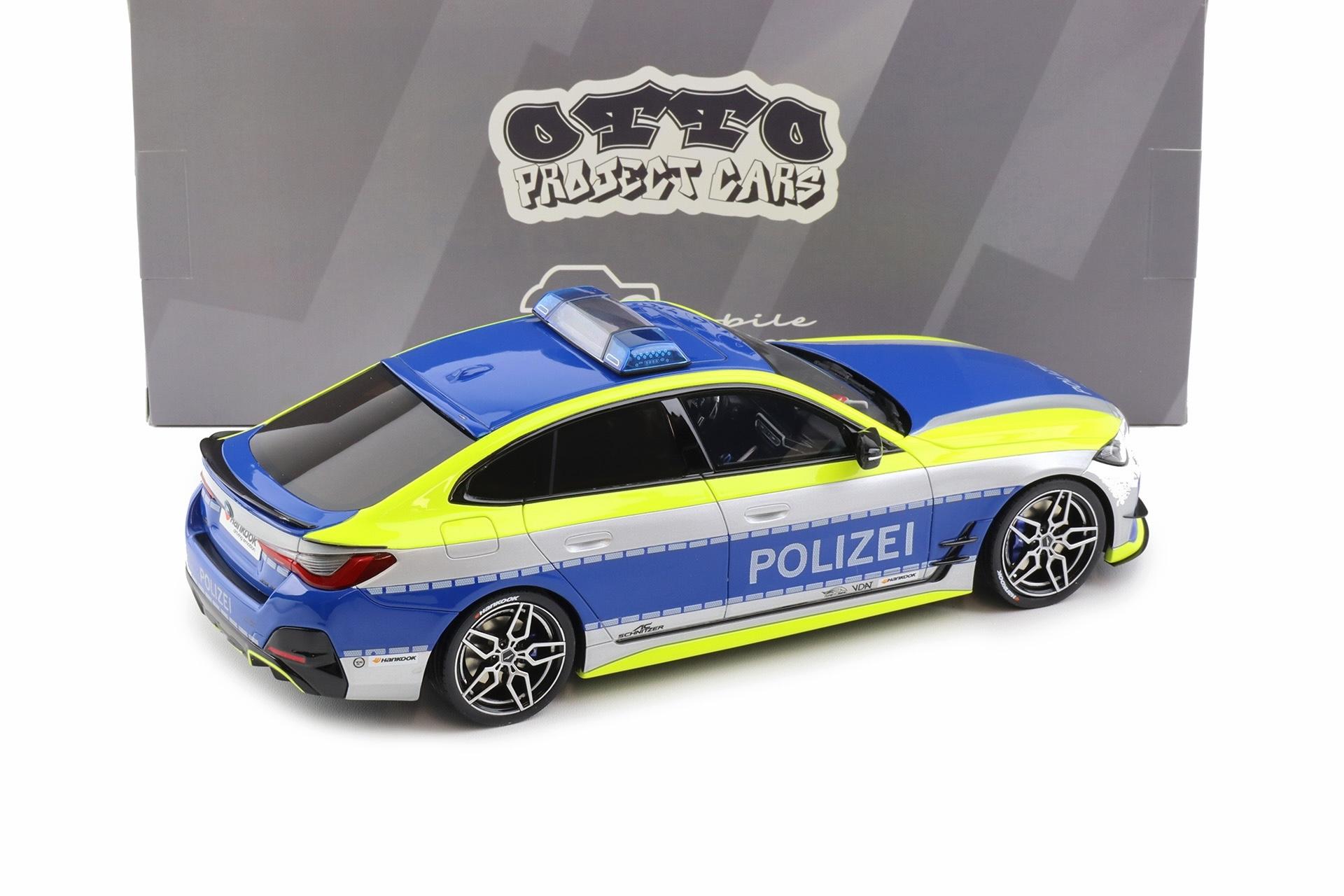 1:18 OTTO mobile OT1205 BMW AC Schnitzer ACS4 Polizei blue 2022