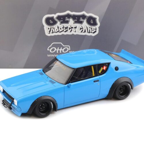 1:18 OTTO mobile OT1210 Nissan Skyline 2000 GT-R KPGC110 by LB WORKS blue 2024