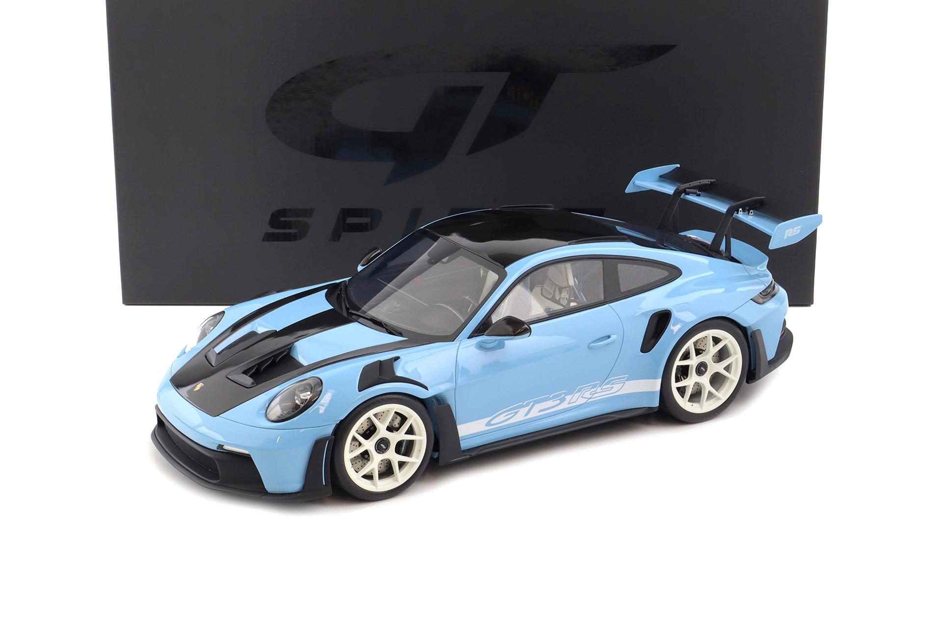 1:12 GT Spirit GT497 Porsche 911 992 GT3 RS Weissach Package Gulf blue 2022