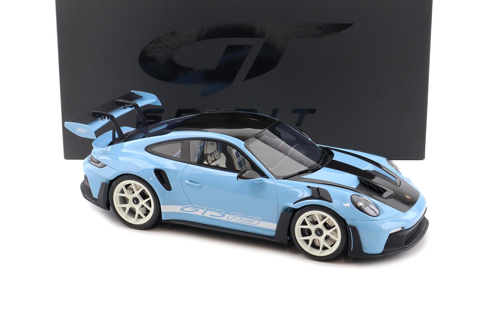 1:12 GT Spirit GT497 Porsche 911 992 GT3 RS Weissach Package Gulf blue 2022
