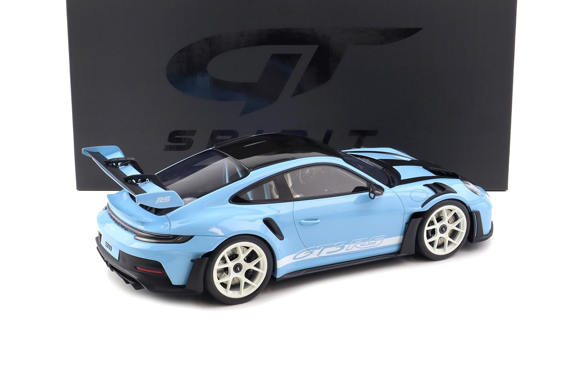 1:12 GT Spirit GT497 Porsche 911 992 GT3 RS Weissach Package Gulf blue 2022