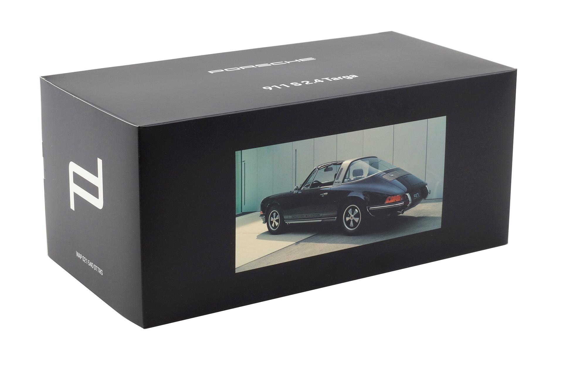 1:18 Minichamps Porsche 911 S 2.4 Targa 50 Jahre Porsche Design WAP DEALER