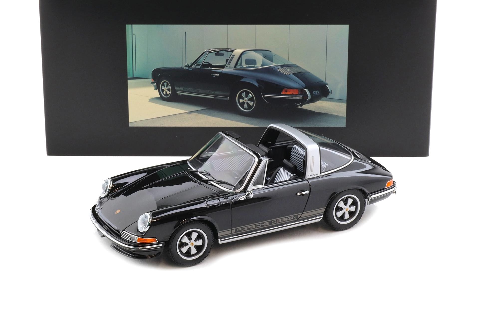 1:18 Minichamps Porsche 911 S 2.4 Targa 50 Jahre Porsche Design WAP DEALER