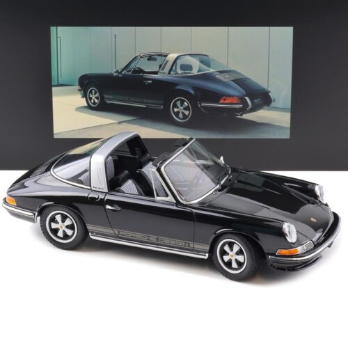 1:18 Minichamps Porsche 911 S 2.4 Targa 50 Jahre Porsche Design WAP DEALER