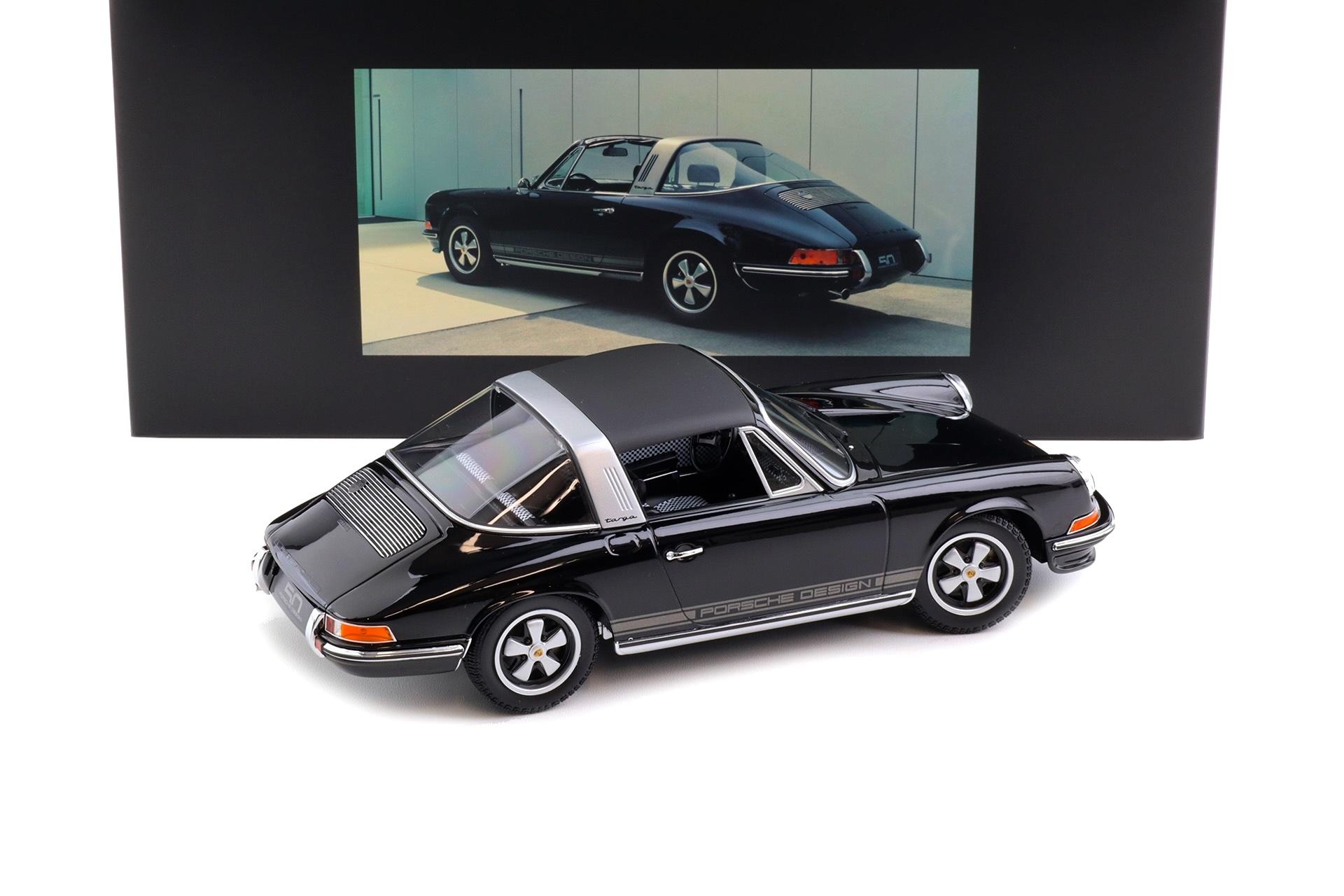 1:18 Minichamps Porsche 911 S 2.4 Targa 50 Jahre Porsche Design WAP DEALER