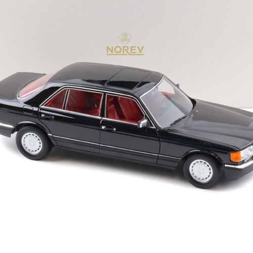 1:18 Norev Mercedes 560 SEL W126 Limousine 1991 black/ red interior