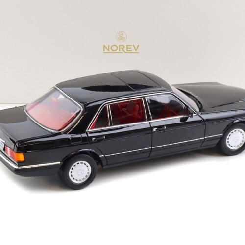 1:18 Norev Mercedes 560 SEL W126 Limousine 1991 black/ red interior