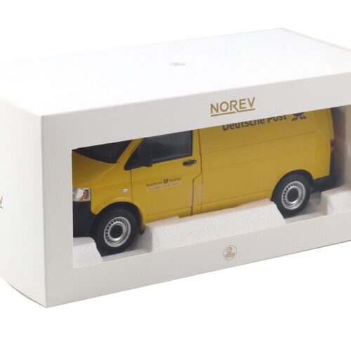 1:18 Norev VW T5 Transporter Kasten 2003 Deutsche Post yellow