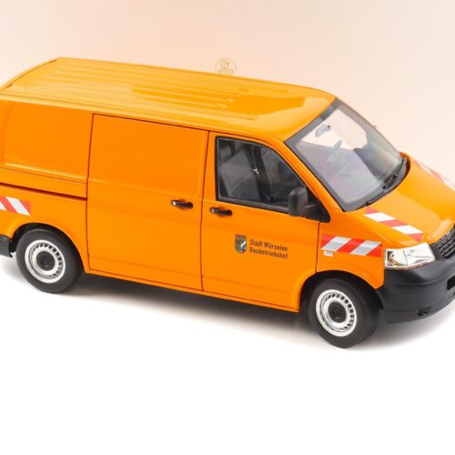 1:18 Norev VW T5 Transporter Kasten 2003 Communal Vehicle orange