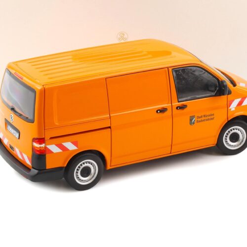 1:18 Norev VW T5 Transporter Kasten 2003 Communal Vehicle orange