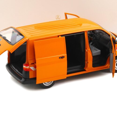 1:18 Norev VW T5 Transporter Kasten 2003 Communal Vehicle orange