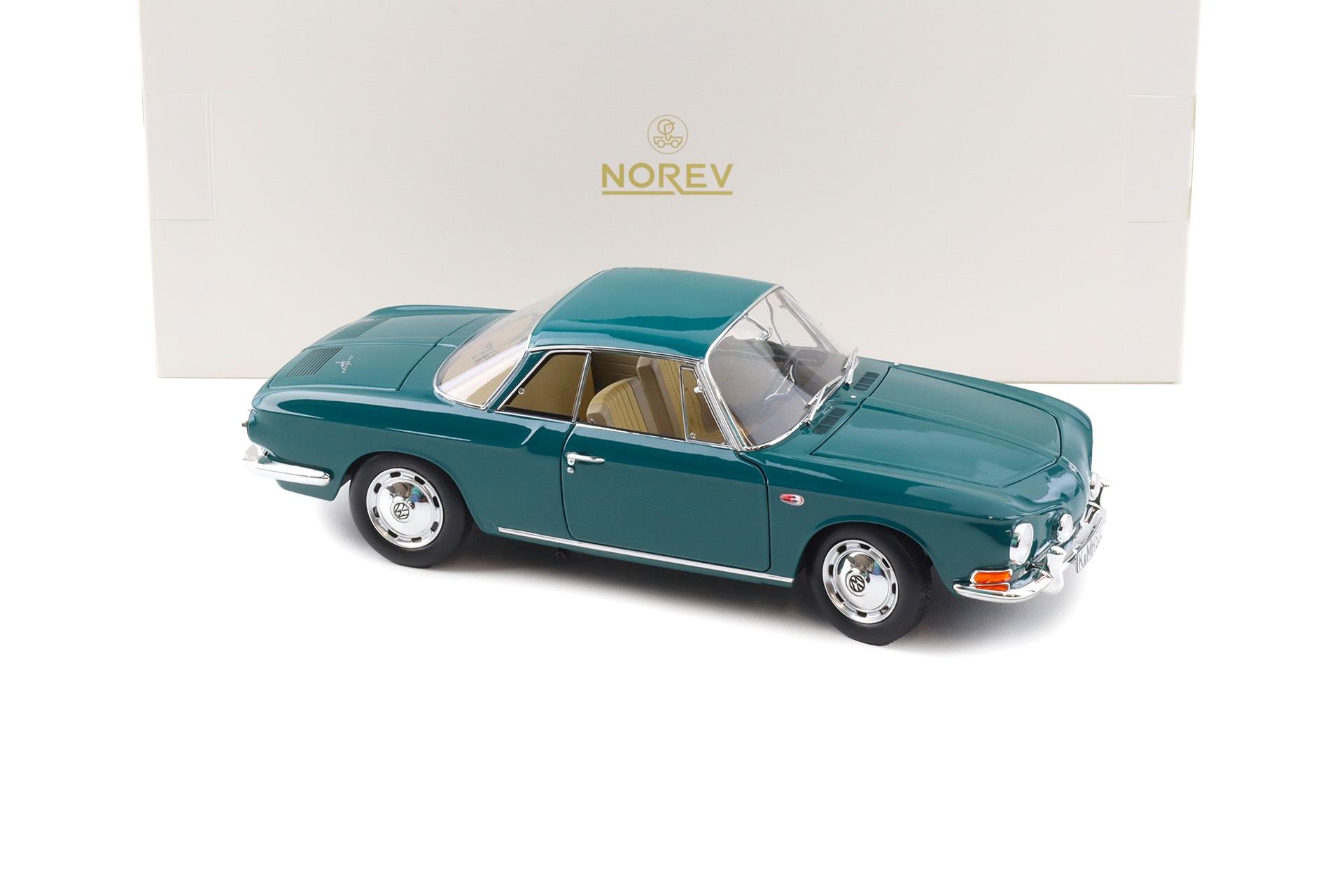 1:18 Norev VW Karmann Ghia 1500 Typ 34 Smaragd green 1963