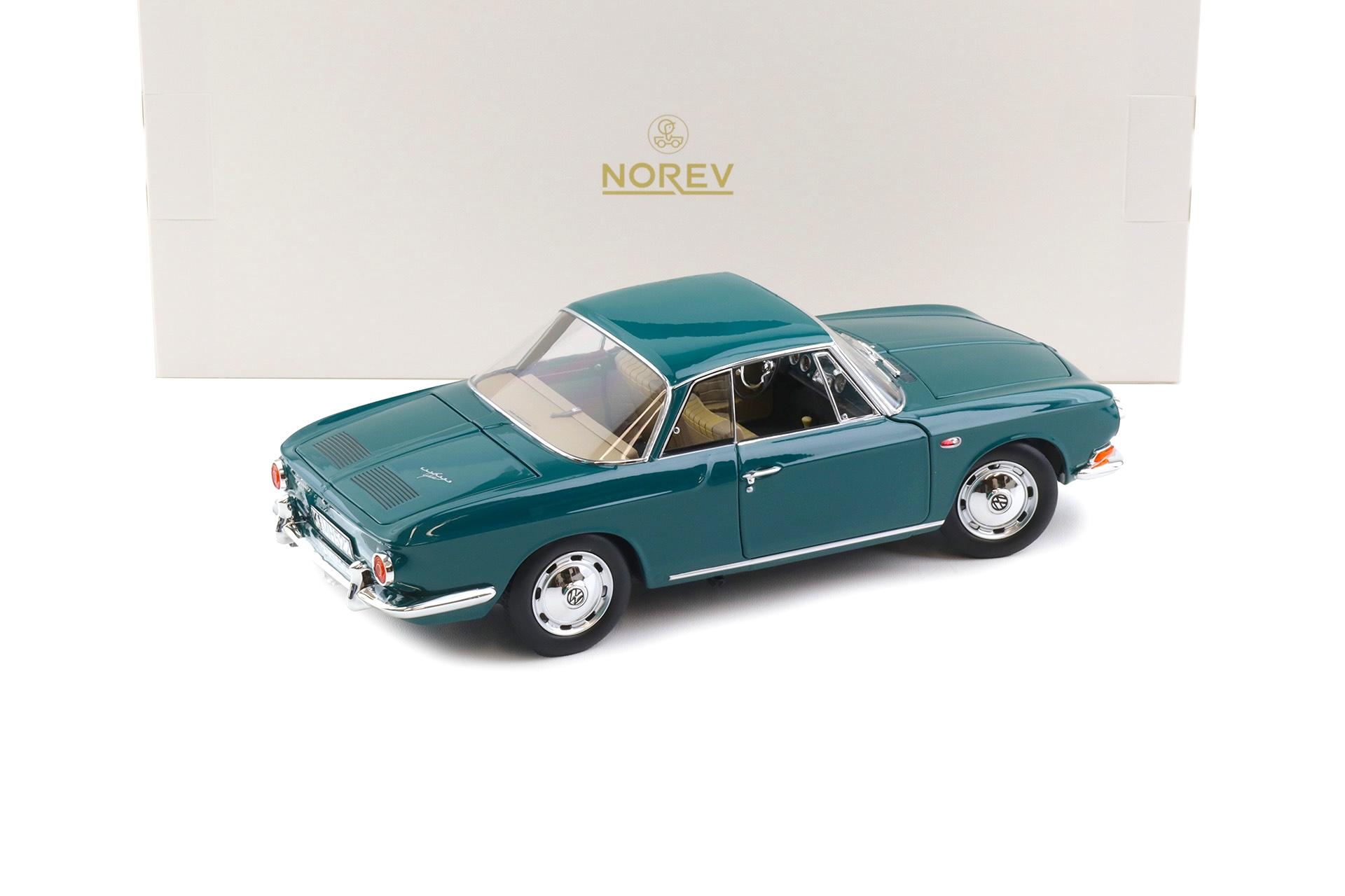 1:18 Norev VW Karmann Ghia 1500 Typ 34 Smaragd green 1963