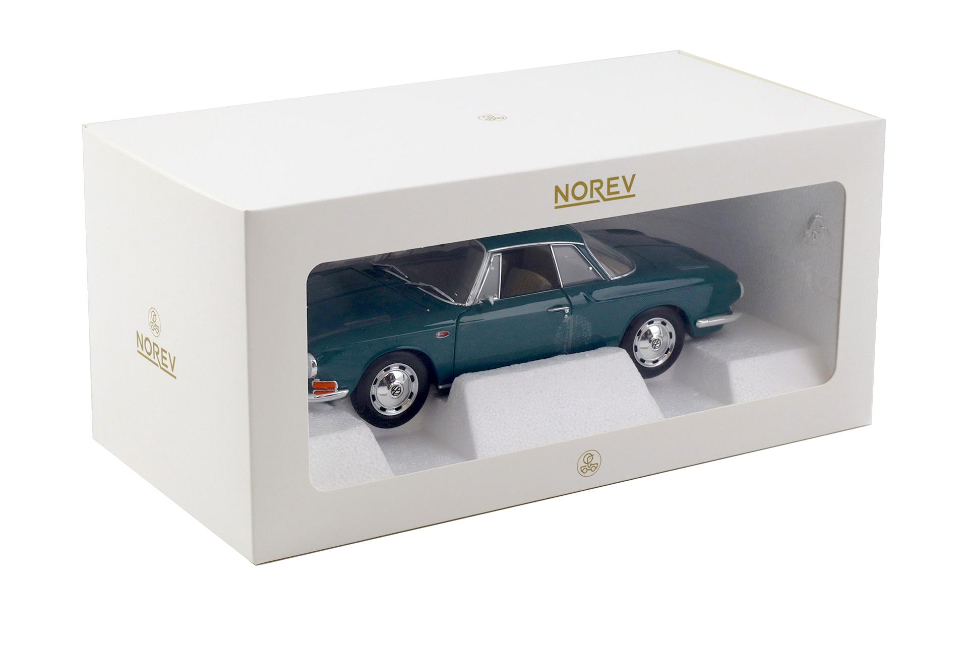 1:18 Norev VW Karmann Ghia 1500 Typ 34 Smaragd green 1963