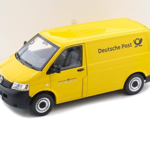 1:18 Norev VW T5 Transporter Kasten 2003 Deutsche Post yellow