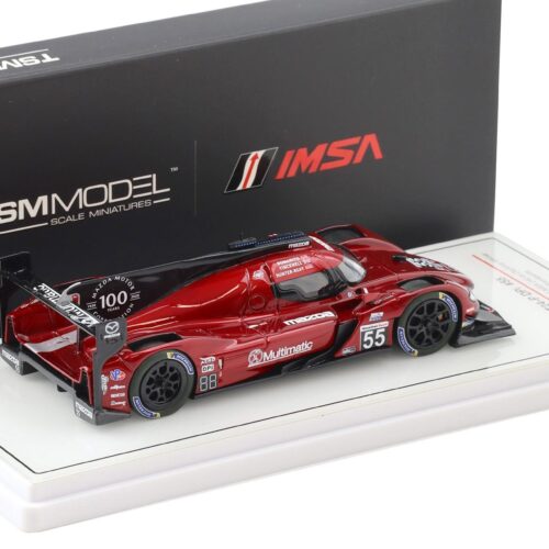 1:43 TSM Model Mazda RT24-P DPI Winner IMSA 240 at Daytona 2020 Bomarito/Tincknell