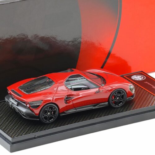 1:43 BBR Alfa Romeo 33 Stradale Rosso Alfa red - Limited 233 pcs.