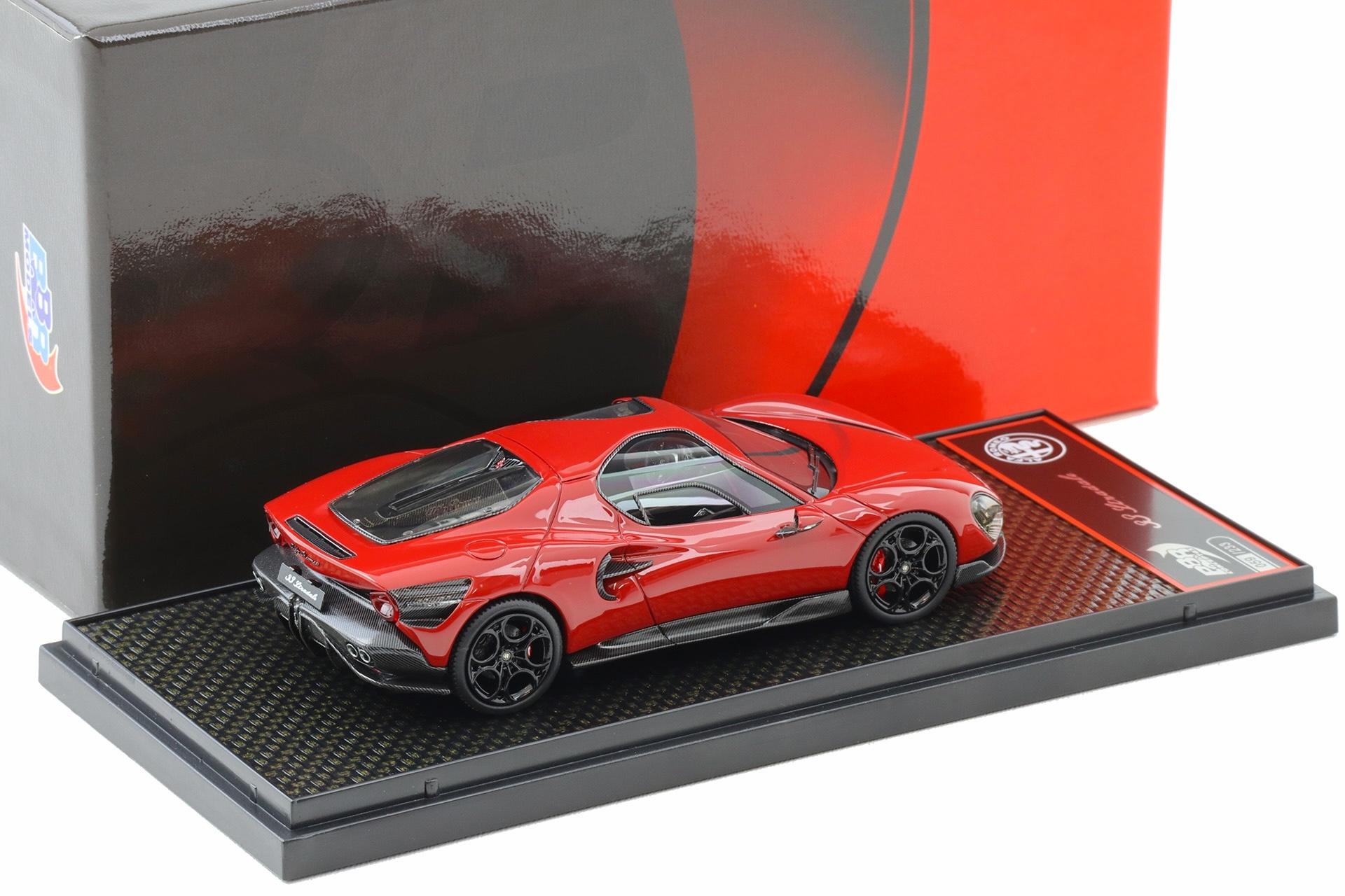 1:43 BBR Alfa Romeo 33 Stradale Rosso Alfa red - Limited 233 pcs.