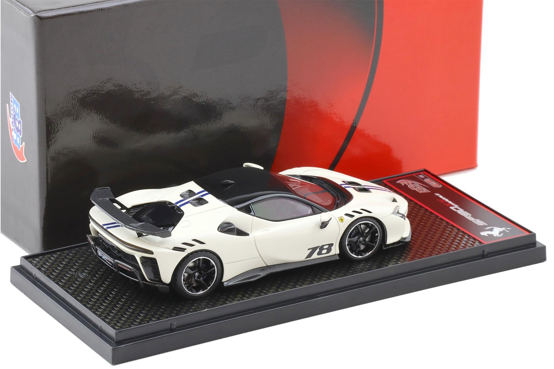 1:43 BBR Ferrari SF90 XX Stradale Bianco Italia matt - Limited 40 pcs.