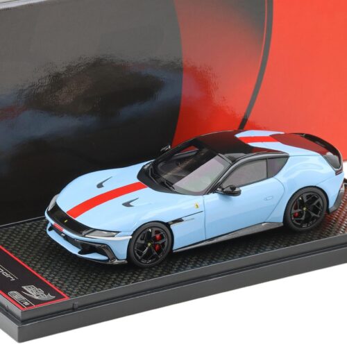 1:43 BBR Ferrari 12Cilindri Azzurro La Plata / red stripe - Limited 99 pcs.