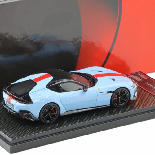 1:43 BBR Ferrari 12Cilindri Azzurro La Plata / red stripe - Limited 99 pcs.