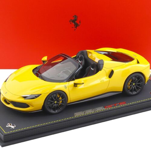 1:18 BBR Ferrari 296 GTS Giallo Modena yellow - Limited 100 pcs.