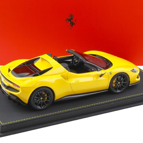 1:18 BBR Ferrari 296 GTS Giallo Modena yellow - Limited 100 pcs.