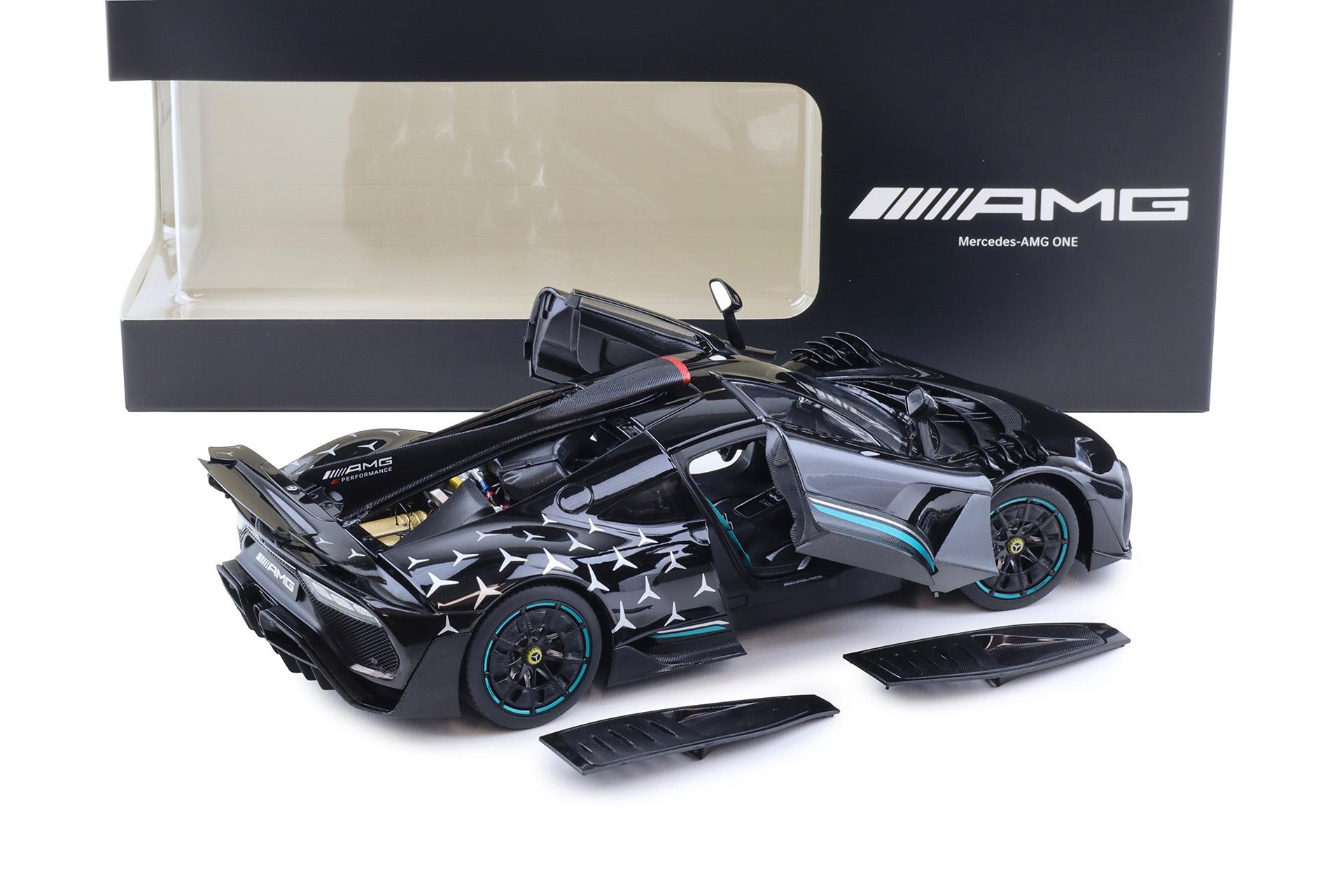 1:18 NZG Mercedes AMG ONE (C298) Race Version Obsidian black DEALER VERSION