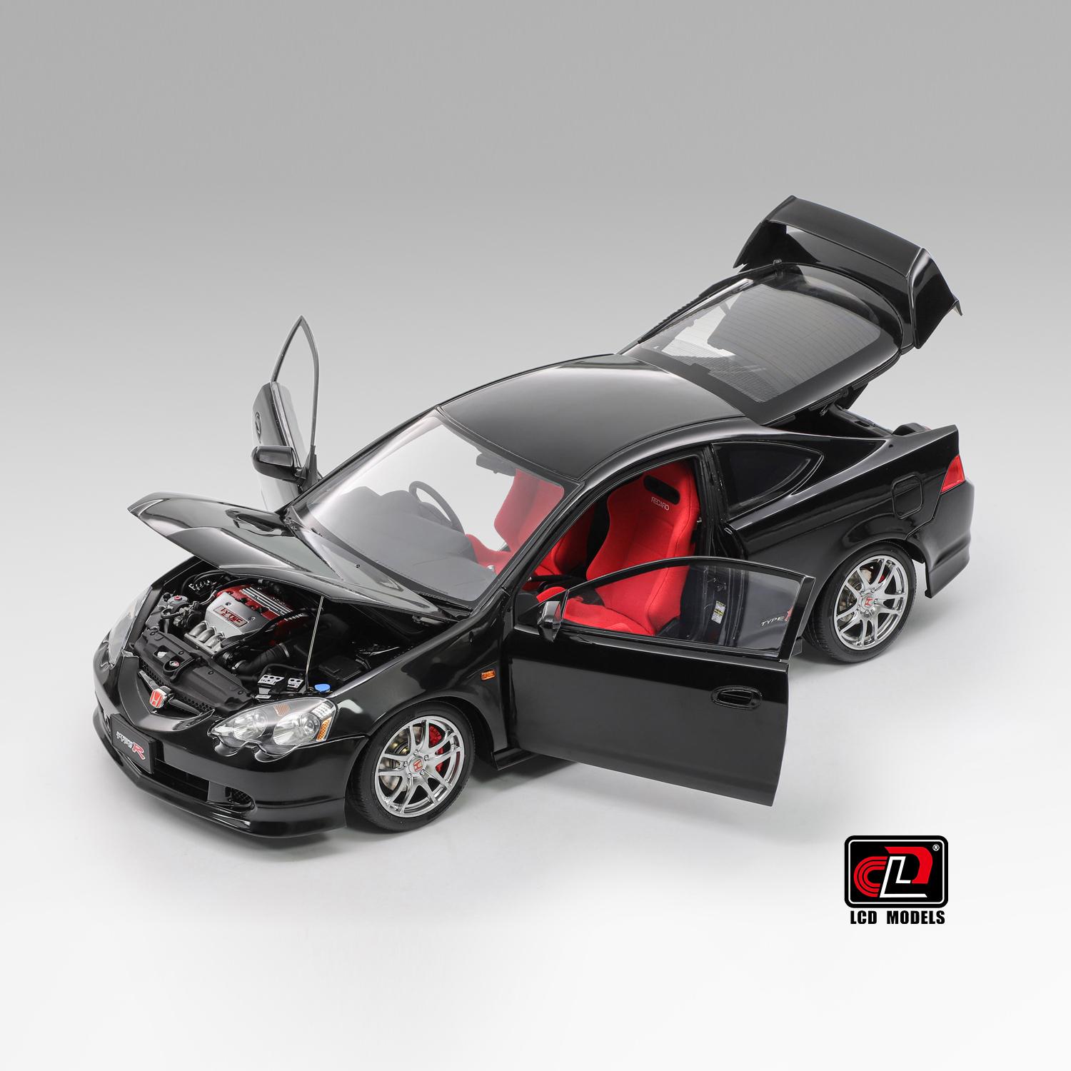 1:18 LCD Models Honda Integra Type R (DC5) Coupe black LCD18019-BL