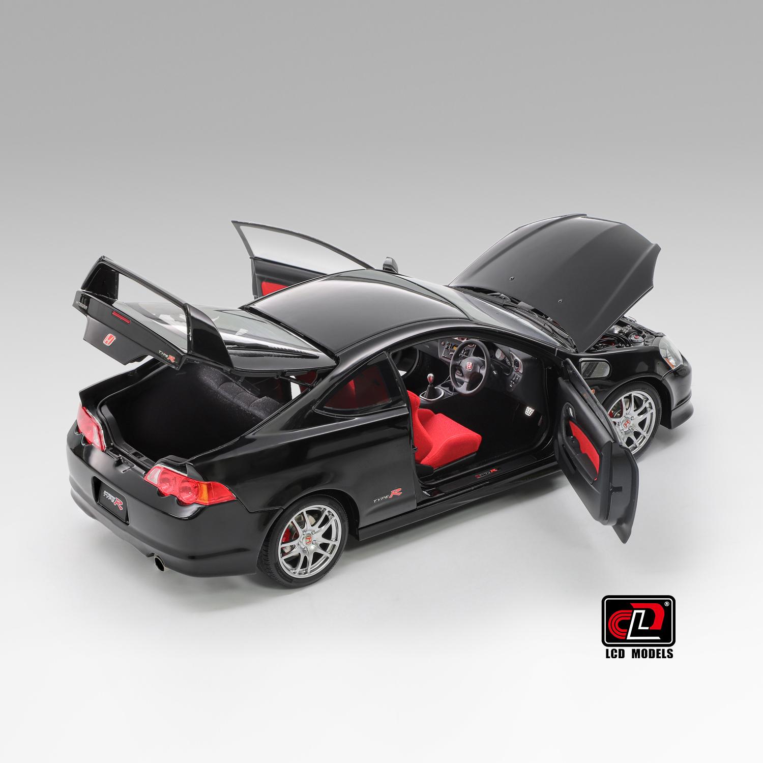 1:18 LCD Models Honda Integra Type R (DC5) Coupe black LCD18019-BL