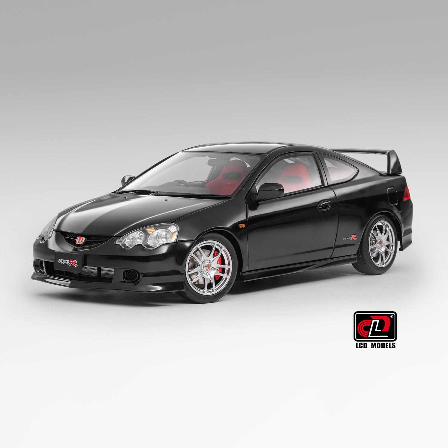 1:18 LCD Models Honda Integra Type R (DC5) Coupe black LCD18019-BL