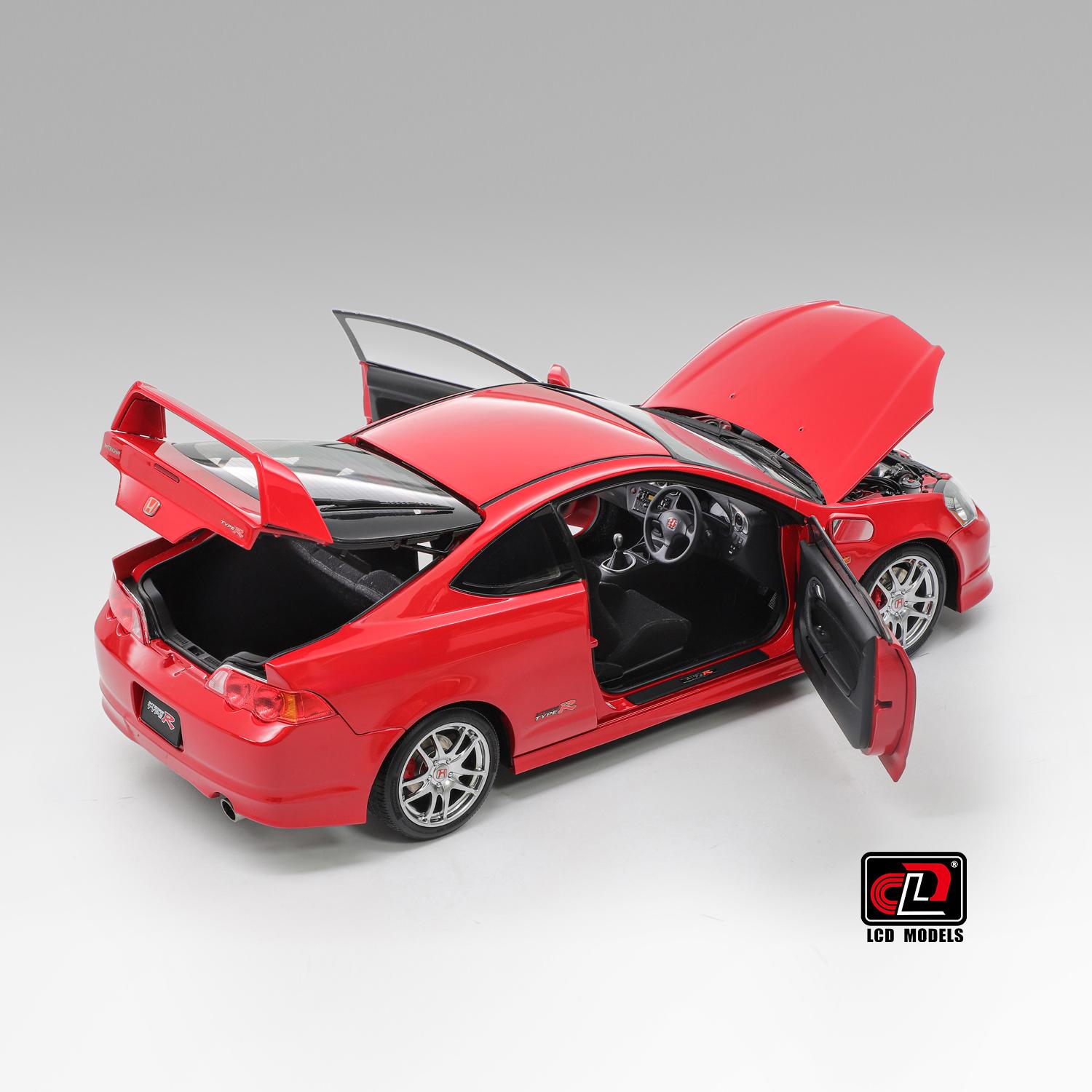 1:18 LCD Models Honda Integra Type R (DC5) Coupe red LCD18019-RE