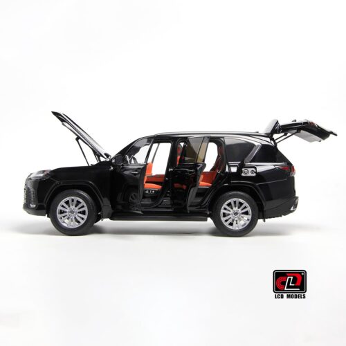1:18 LCD Models Lexus LX600 SUV 2024 black LCD18021-BL