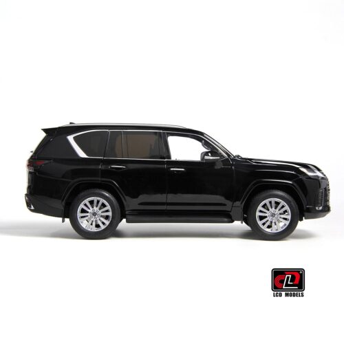 1:18 LCD Models Lexus LX600 SUV 2024 black LCD18021-BL