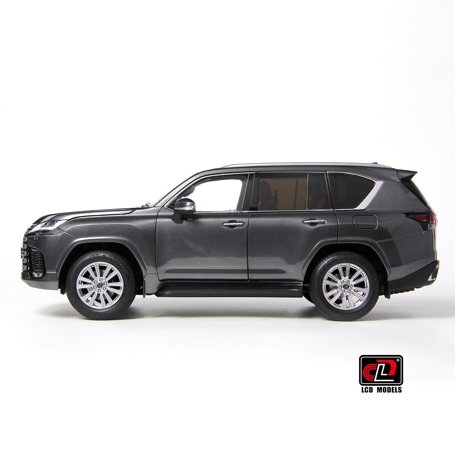 1:18 LCD Models Lexus LX600 SUV 2024 grey metallic LCD18021-GR