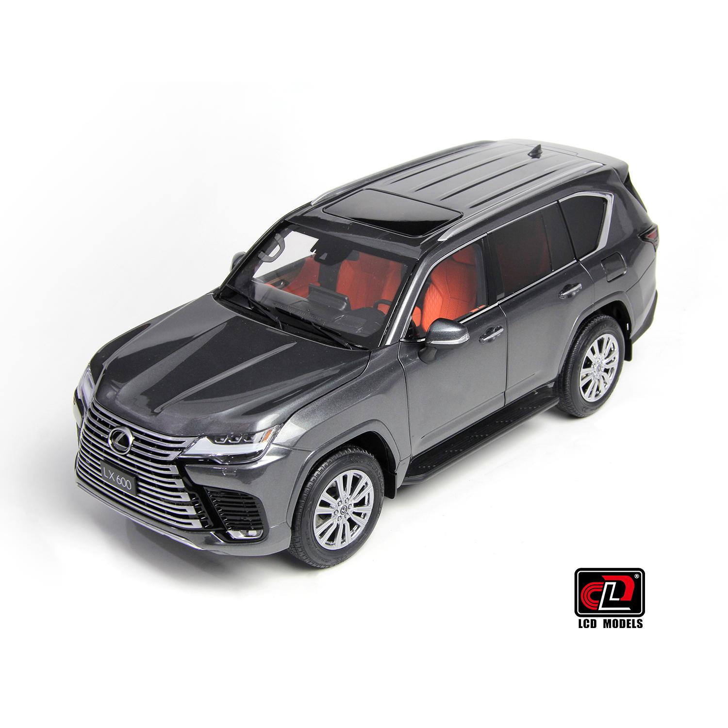 1:18 LCD Models Lexus LX600 SUV 2024 grey metallic LCD18021-GR